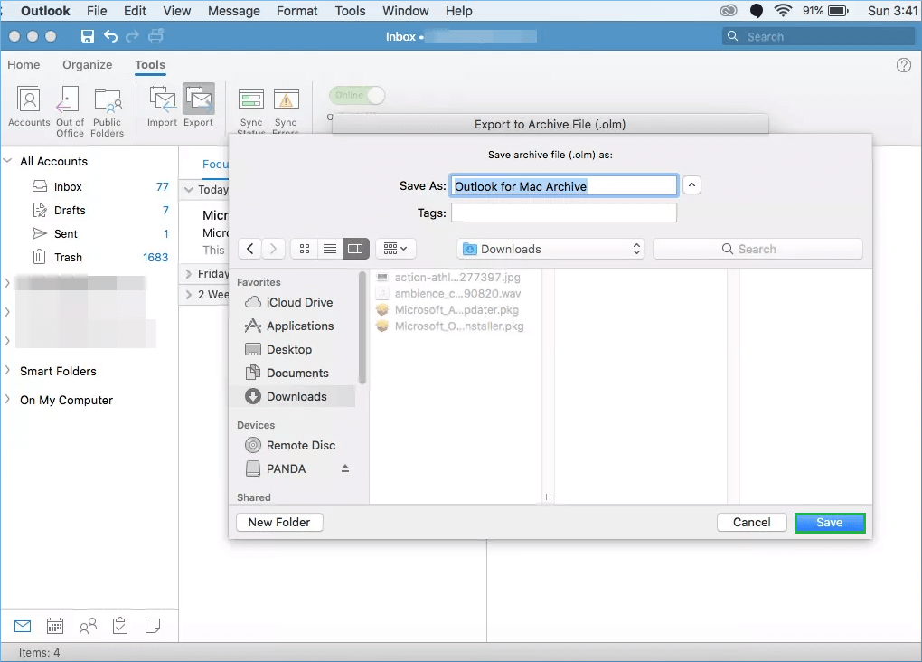 jpg not showing in outlook 2016 for os x